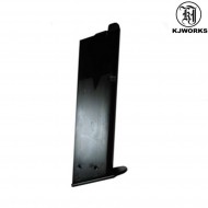 Caricatore Gas Per Pistola Cz75 Kp09 Black Kjworks (kjw-mag-gas-kp9) Caricatore Gas Per Pistola Cz75 Kp09 Black Kjworks (kjw-mag-gas-kp9)