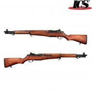 Fucile Elettrico M1 Garand Aeg Real Wood Ics (ics-ic-202)