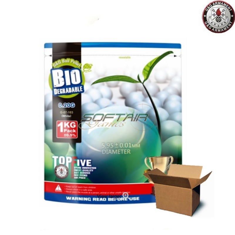 Box 12 Packages Bio Natural Bb 0.20gr White G&g (gg-07103-cart) Box 12 Packages Bio Natural Bb 0.20gr White G&g (gg-07103-cart)