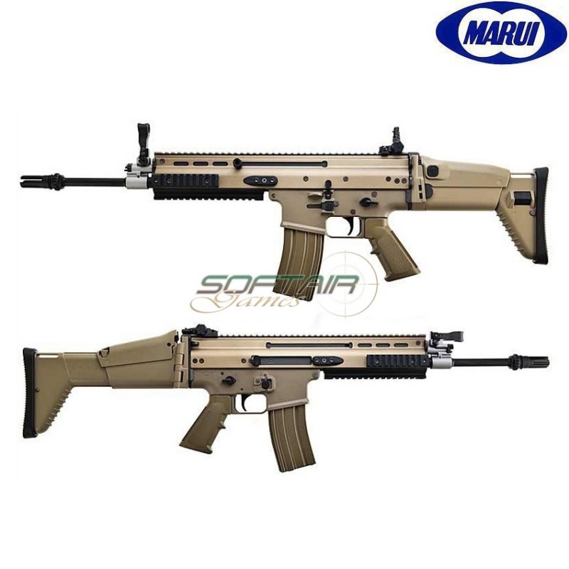 Electric Gun Scar L Recoil Shock Dark Earth Tokyo Marui (tm-aegr-scar-l-de)