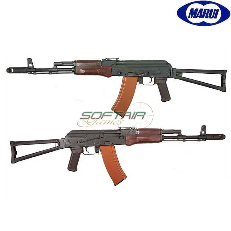 Fucile Elettrico Aks74n Black & Wood Recoil Shock Tokyo Marui (tm-176066)