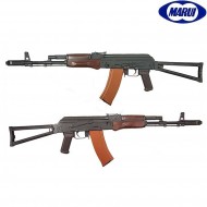 Fucile Elettrico Aks74n Black & Wood Recoil Shock Tokyo Marui (tm-176066)