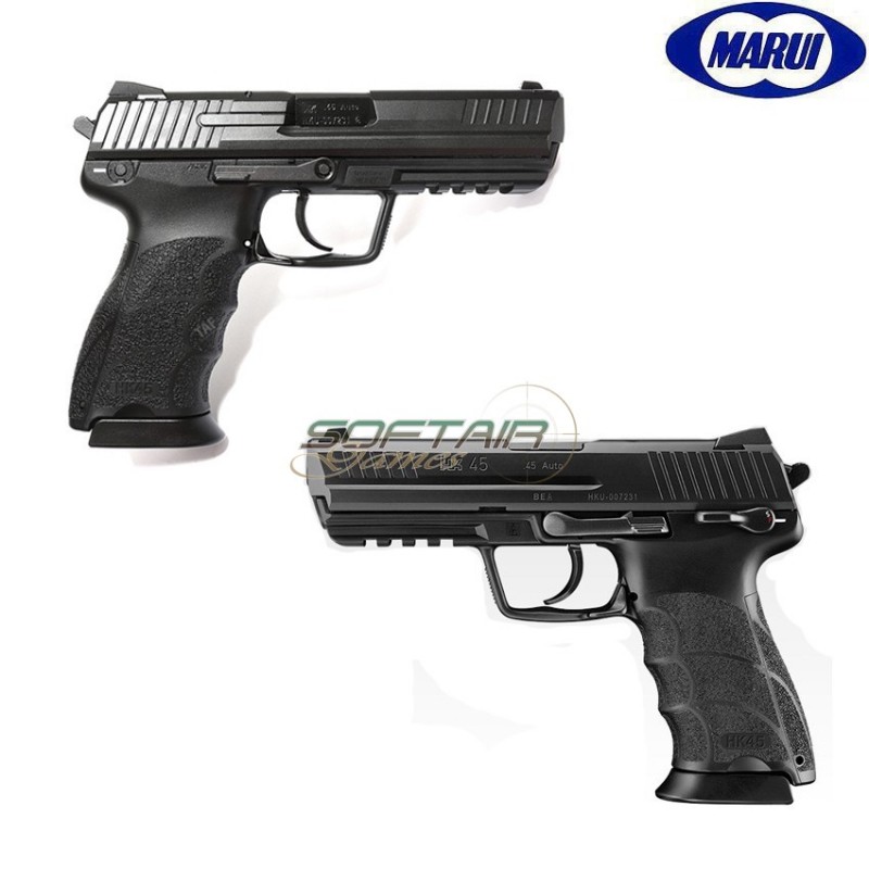 Pistola A Gas Hk45 Black Tokyo Marui (tm-gbb-hk45-blk)