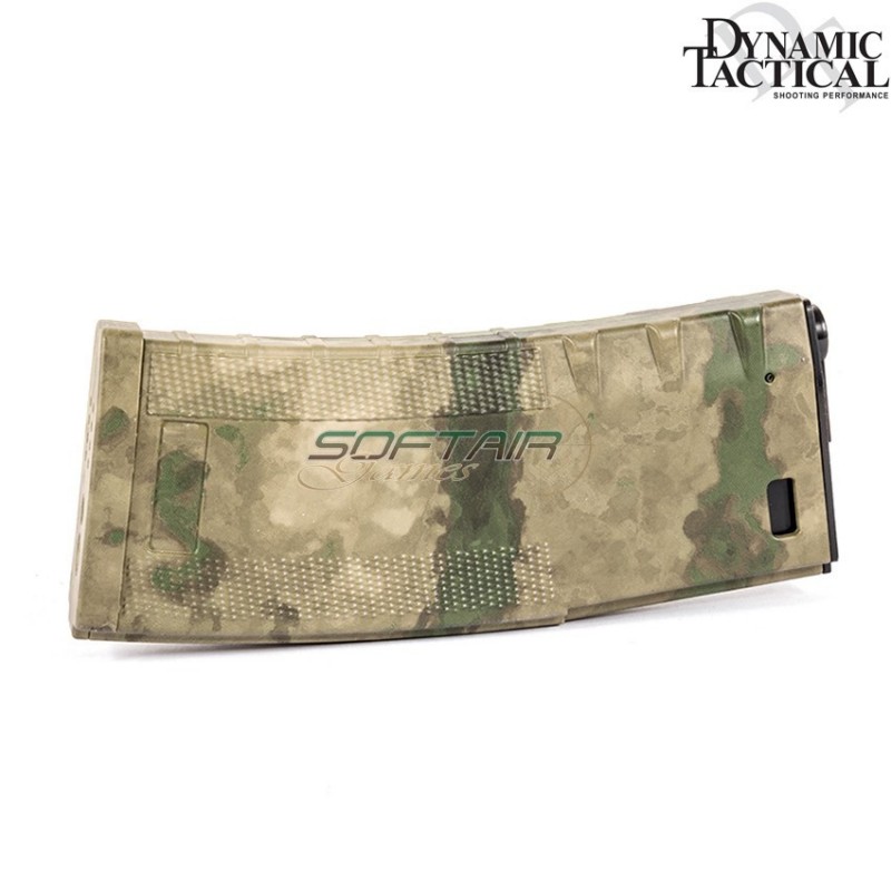Mid-cap Magazine Invader 120bb M4 Aeg Atacs Fg Dynamic Tactical (dy-wt21-atfg)