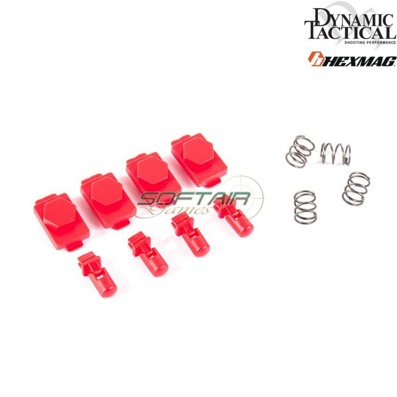 Hexmag Hexid Lava Red For Magazines Aeg Dynamic Tactical (hma-hexid-lr)