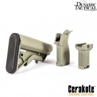 Kit Short Per M4 Br Furniture Foliage Green Aeg Dynamic Tactical (dy-ck50s-c-wf)