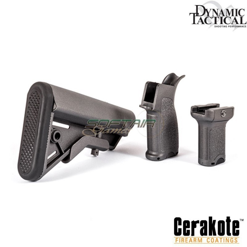 Kit Short Per M4 Br Furniture Disruptive Grey Aeg Dynamic Tactical (dy-ck50s-c-dg)
