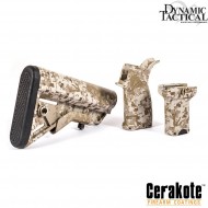 Kit Short For M4 Br Furniture Digital Desert Aeg Dynamic Tactical (dy-ck50s-dd)