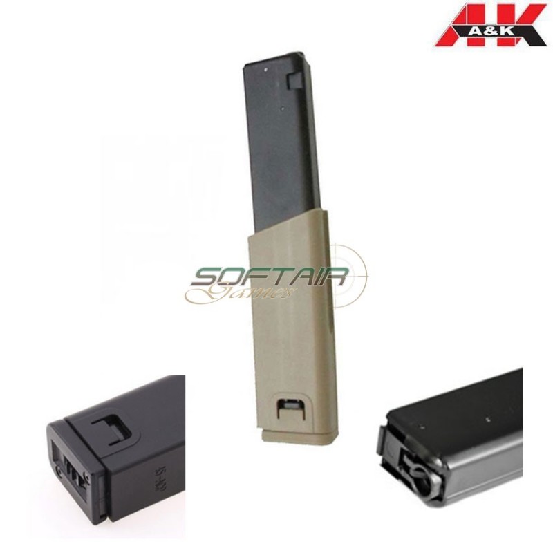 Hi-cap Magazine Tan 230bb For Kriss Vector A&k (aek-310508) Hi-cap Magazine Tan 230bb For Kriss Vector A&k (aek-310508)