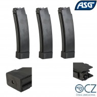 Set 3 Mid-cap Magazines 75bb Black For Scorpion Evo 3-a1 Asg (asg-17844-3)