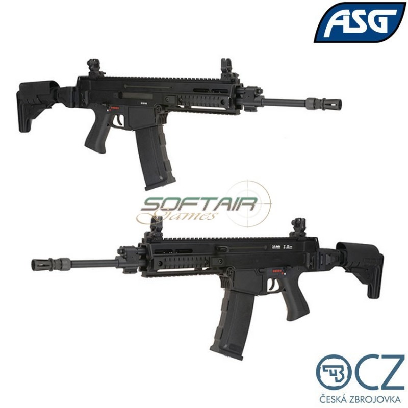 Fucile Elettrico Black Assault Rifle Cz 805 Bren A1 Asg (asg-18197)