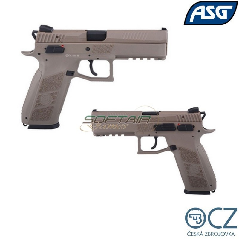 Pistola A Gas Fde Cz P-09 Asg (asg-18137)