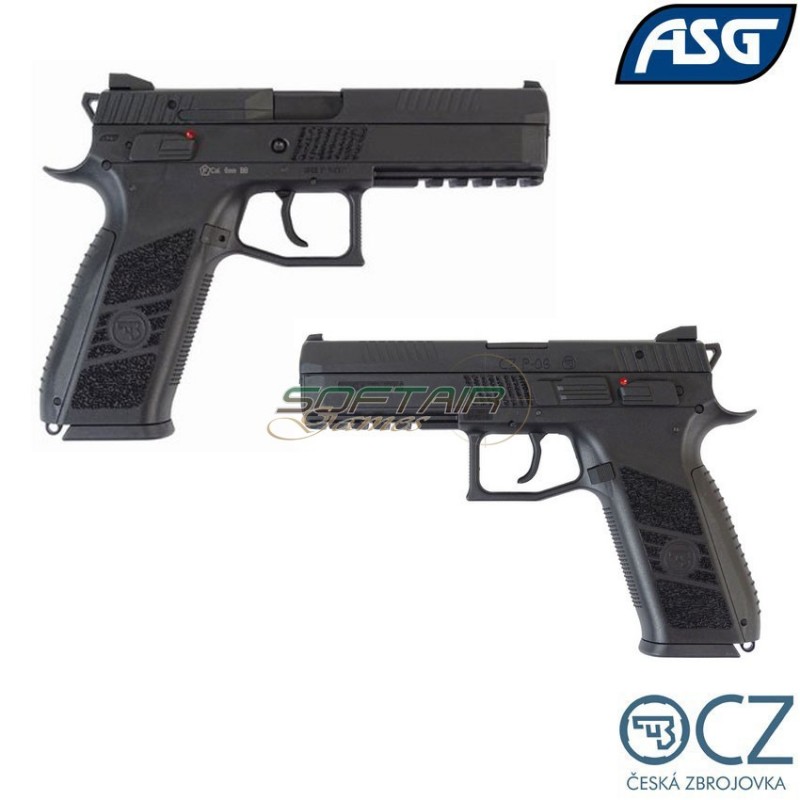 Gas Pistol Black Cz P-09 Asg (asg-18116) Gas Pistol Black Cz P-09 Asg (asg-18116)
