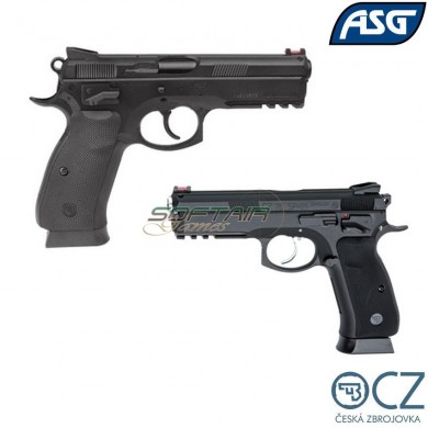 Pistola A Gas Black Cz Sp-01 Shadow Black Asg (asg-18409)