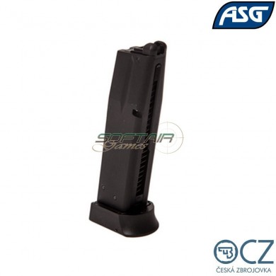 Gas Magazine Black 26bb For Cz Sp-01 Shadow Pistol Asg (asg-18410)