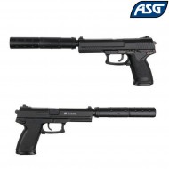 Pistola A Gas Mk23 Special Operation Black Asg (asg-14763)