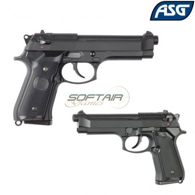 Pistola A Gas Beretta M9 Black Asg (asg-13466)
