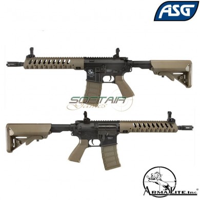 Electric Rifle Armalite M15 Tactical Carbine Tan Value Pack Asg (asg-18483)