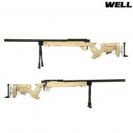 Fucile A Molla L96 Mauser Tactical Karabiner Sniper Tan Well (mb05t)