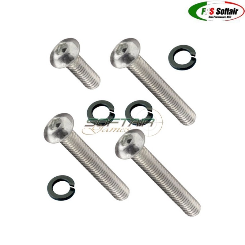 Set Viti In Acciaio Alta Resistenza Per G36 Gearbox Ver.3 Fps (fps-sv32)