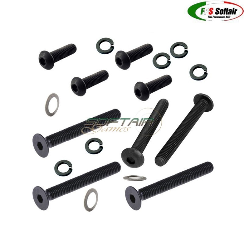 Type B Set Di Viti In Acciaio Alta Resistenza Per Gearbox Ver.2 Fps (fps-sv22)