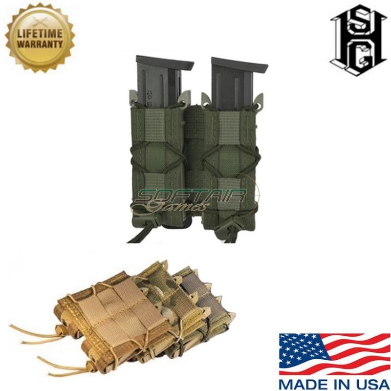 Double Pistol Mag Taco® Olive Drab Pouch Hsgi® (11pt02od)