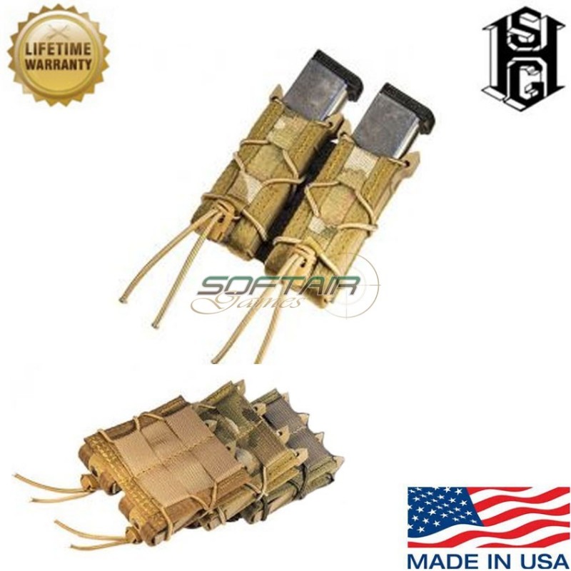 Double Pistol Mag Taco® Multicam Pouch Hsgi® (11pt02mc) Double Pistol Mag Taco® Multicam Pouch Hsgi® (11pt02mc)