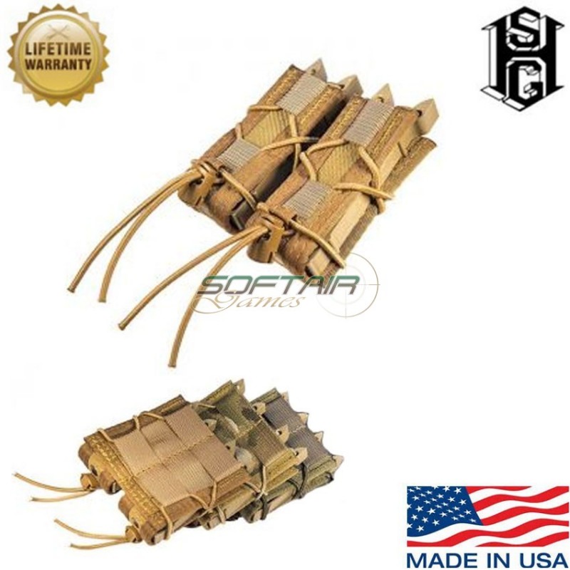 Double Pistol Mag Taco® Coyote Brown Pouch Hsgi® (11pt02cb) Double Pistol Mag Taco® Coyote Brown Pouch Hsgi® (11pt02cb)