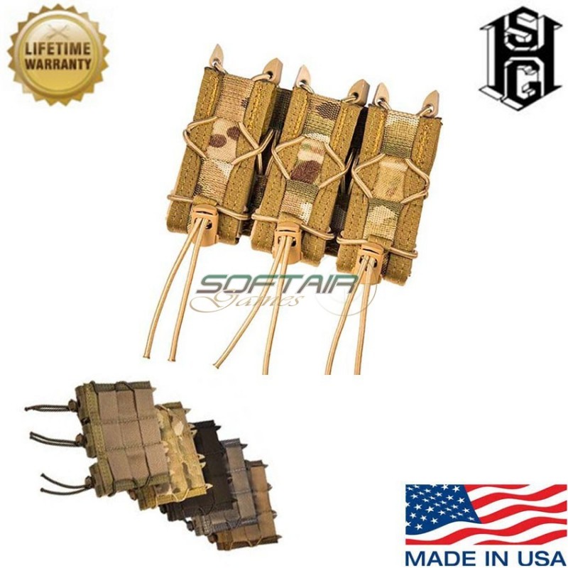 Tasca Tripla Pistol Mag Taco® Multicam Hsgi® (11pt03mc)