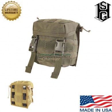Utility Canteen 2qt Molle Olive Drab Pouch Hsgi (12cp00od)