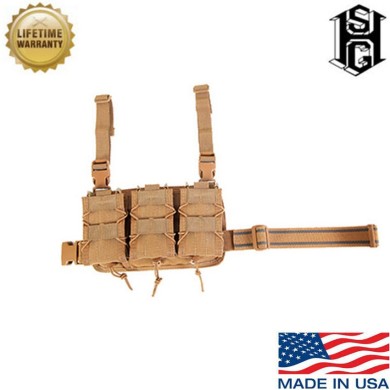 Leg Rig V2 Rifle Coyote Brown Hsgi® (21dl01cb)