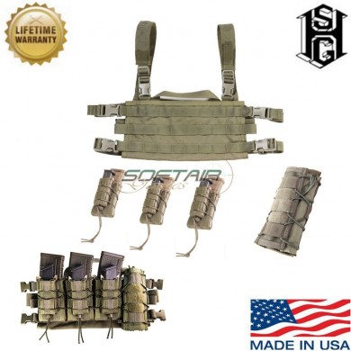Quick Reaction Chest Combo Olive Drab Hsgi® (98dtc1od)