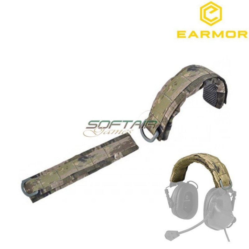 Headband Advanced Modular Interchangeable Cover Atacs Ix® Earmor (ea-m61-atacs-ix) Headband Advanced Modular Interchangeable Cover Atacs Ix® Earmor (ea-m61-atacs-ix)