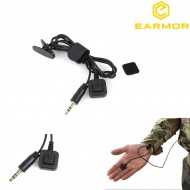 Ptt Remote Button Positionable For Ptt M51/m52 Earmor (ea-m50) Ptt Remote Button Positionable For Ptt M51/m52 Earmor (ea-m50)
