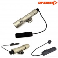 Fast 501r Tactical Flashlight For Rail 1000 Lumens Dark Earth Opsmen (ops-fast501r-de) Fast 501r Tactical Flashlight For Rail 1000 Lumens Dark Earth Opsmen (ops-fast501r-de)