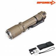 Fast 501a Tactical Flashlight 1000 Lumens Dark Earth Opsmen (ops-fast501a-de)