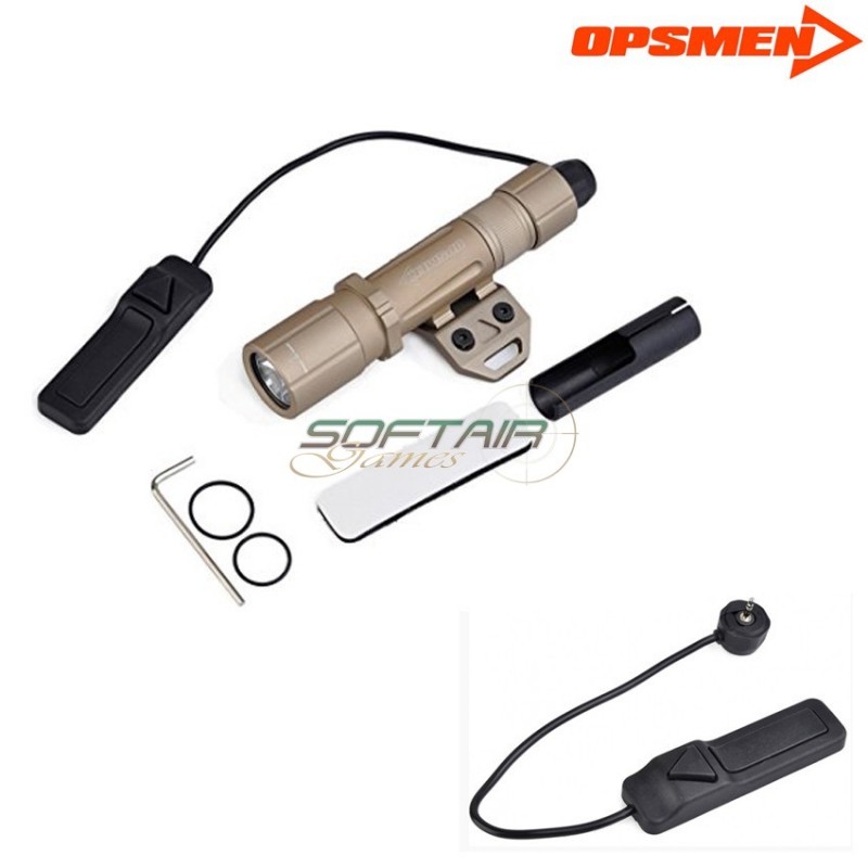 Fast 501m Tactical Flashlight  1000 Lumens Dark Earth Opsmen (ops-fast501m-de)