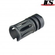 Flash Hider 14x1 Ccw M4 Type Ics (ics-fh-sx)