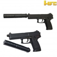 Gas Pistol Mk23 Mod 0 Milspec Version Black Hfc (hfc-110076) Gas Pistol Mk23 Mod 0 Milspec Version Black Hfc (hfc-110076)
