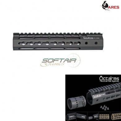 Keymod System 10" Handguard Set Black Octarms Ares (ar-km-004s-bk)