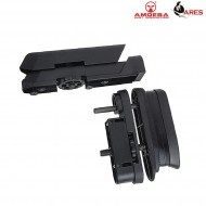 Set Spalla Guancia Avanzato Per Fucile A Molla Striker Black Ares Amoeba (ar-aspad01b)