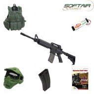 Starter Kit M4a1 Black Softair Games (stkit3) Starter Kit M4a1 Black Softair Games (stkit3)