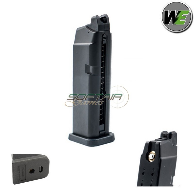 Gas Magazine 19bb For Glock G19/g23 We (we-we00137/we00464/carwg03) Gas Magazine 19bb For Glock G19/g23 We (we-we00137/we00464/carwg03)