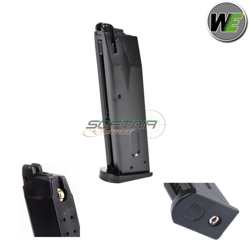 Caricatore A Gas 25bb Per Beretta M9/m92f We (we-carw048b) Caricatore A Gas 25bb Per Beretta M9/m92f We (we-carw048b)