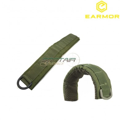 Headband Cover Intercambiabile Modulare Advanced Green® Earmor (ea-m61-green)