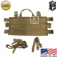 Ao Compact Chest Rig Coyote Brown Hsgi® (40scr1cb)