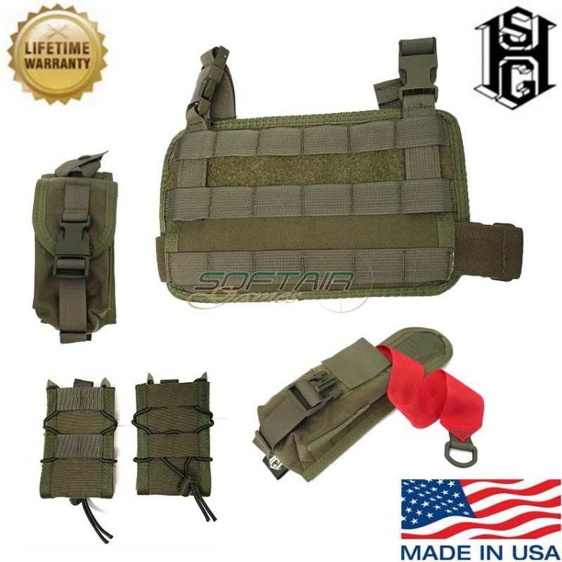Active Shooter Leg Rig Combo Olive Drab Hsgi® (98asc0od)