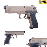 Electric Pistol Aep Beretta M92 Tan Cyma (cm-126-tn) Electric Pistol Aep Beretta M92 Tan Cyma (cm-126-tn)