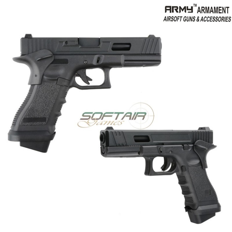 Pistola A Gas Gbb Glock R17-p Black Army™ Armament® (arm-r17-p-bk)
