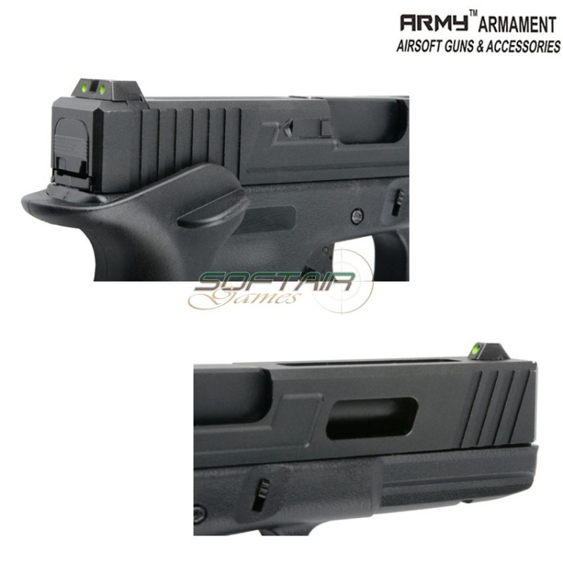 Gas Pistol Gbb Glock R17-p Black Army™ Armament® (arm-r17-p-bk) Gas Pistol Gbb Glock R17-p Black Army™ Armament® (arm-r17-p-bk)
